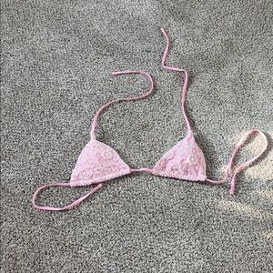 Triangle bikini top